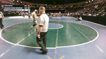 5A 190 lbs Cons. Round 1 - Jeremias Perez Mendoza, Capital vs John Royal, Clovis