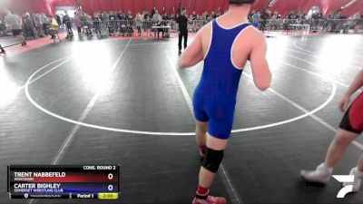 152 lbs Cons. Round 2 - Trent Nabbefeld, Wisconsin vs Carter Bighley, Somerset Wrestling Club