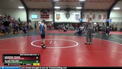 5 lbs Round 1 - Jackson Young, Fort Madison Wrestling Club vs Blake Willing, Champions Wrestling Club