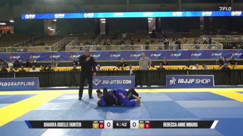 Rebecca Anne Niburg vs Sharifa Giselle Hunter 2026 Pan Jiu Jitsu IBJJF Championship