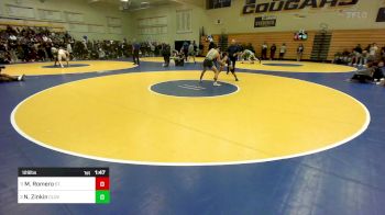 129 lbs Quarterfinal - Michael Romero, St. John Bosco vs Nikade Zinkin, Clovis