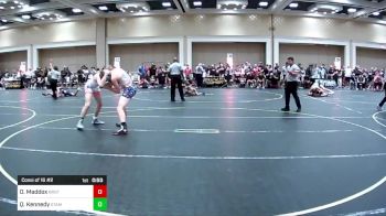 144 lbs Consi Of 16 #2 - Oakley Maddox, Brothers Of Steel vs Quinn Kennedy, Stampede WC