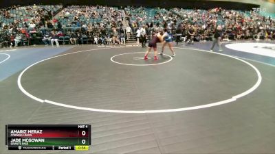 170 lbs Cons. Round 5 - Jade McGowan, Grants Pass vs Amariz Meraz, Corning Union