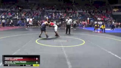 215 lbs Quarterfinal - Timothy Harrison, Harvey Twisters WC vs Michael Limon-Prado, Bulldog Elite WC