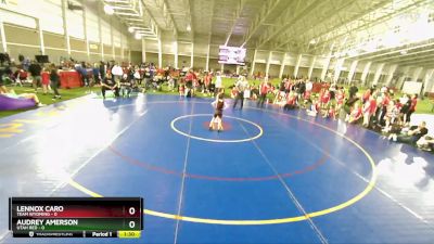 55 lbs Finals (2 Team) - Audrey Amerson, Utah Red vs Lennox Caro, Team Wyoming