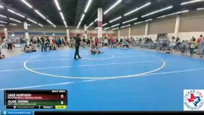 182 lbs Cons. Round 4 - Jake Hurtado, Pace Rockwall Training Center vs Oude Owino, Katy Area Wrestling Club
