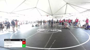 215 lbs Quarterfinal - Esteban Sanchez, Snchez Club vs Asa Goff, Newport Harbor