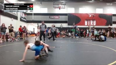 60 lbs Round 2 - Ivan Stafford, LA Elite Wrestling vs Waylon Lawson, Eastside Youth Wrestling