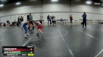 80-88 lbs Round 5 - Landon Walsh, American Mma vs John (lj) Slokovitz, New Kent Wrestling Club