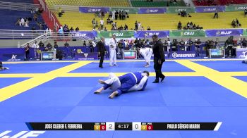 Paulo Sérgio Marin vs Jose Cleber F. Ferreira 2025 Brasileiro Jiu-Jitsu IBJJF