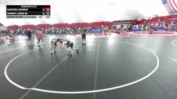 165 lbs Champ Round 1 (16 Team) - Johnny Lopez Jr, Grayslake Central vs Sawyer Lustrup, Oswego East