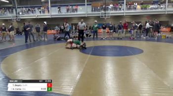 184 3rd Place - Tyler Bagoly, Clarion-Unattached vs Nick Corba, Cleveland State University