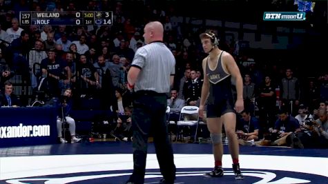 157 lbs Jason Nolf, PSU vs Luke Weiland, ARMY