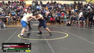 285 lbs Cons. Round 2 - Edward Powers IV, No. Ridgeville vs Logan Trinko, Findlay