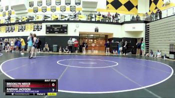 190 lbs Round 2 - Brooklyn Neece, Club Madison Wrestling vs Raegan Jackson, Daleville Broncos Wrestling Club