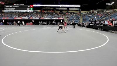 149 lbs Champ. Round 1 - Mike Loney, Indiana Tech vs 2 Elijah Larsen, Grand View