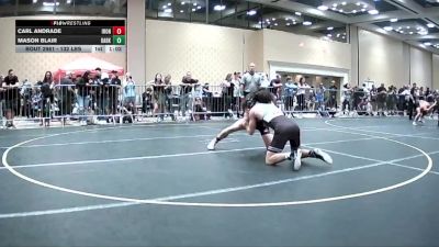 132 lbs Round Of 128 - Carl Andrade, Iron Forge WC vs Mason Blair, Dark Horse