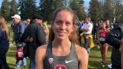 Fiona O'Keeffe says west regionals was a great stepping stone for Stanford