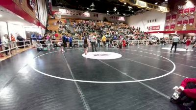 110 lbs Cons. Round 3 - Rayanne DeCent, Moorcroft vs Candace Cary, Big Piney