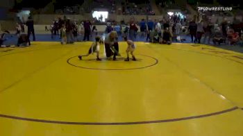 40 lbs Quarterfinal - Greyson Carpenter, Lumpkin County Parks & Recreation Wrestling vs Wright O'Rouke, North Hall Jr Trojans