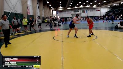 285 lbs Cons. Semi - Jack Allen, Nebraska-Kearney vs Jacob Acedo, Cowley