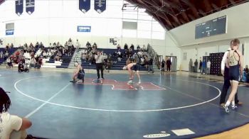 157 lbs Cons. Round 1 - Jacob Potts, Thiel College vs Dominic Cardoso, Hiram