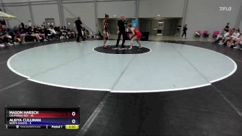 130 lbs 4th Wrestleback (16 Team) - Mason Harsch, California Red vs Aleiya Cullinan, North Dakota