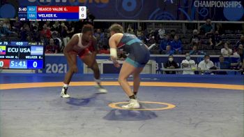 76 kg Final 3-5 - Genesis Rosangela Reasco Valdez, Ecu vs Kylie Renee Welker, Usa