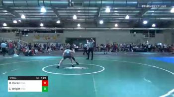 120 lbs Prelims - Mario Carini, Poway Elite vs Carter Wright, Apex Grappling