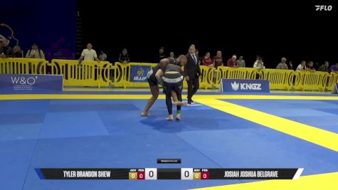 Josiah Joshua Belgrave vs Tyler Brandon Shew 2025 Pan IBJJF Jiu-Jitsu No-Gi Championship