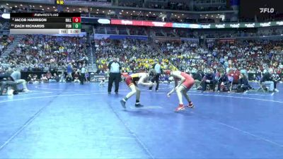 2A-138 lbs Champ. Round 1 - Jacob Harrison, Ballard vs Zach Richards, PCM, Monroe