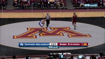 197 lbs Bobby Steveson, Minnesota vs Anthony McGlaughlin, Air Force