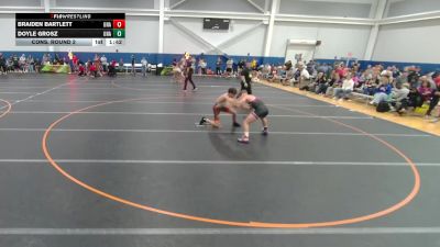132 lbs Cons. Round 2 - Doyle Grosz, Unattached vs Braiden Bartlett, Unattached
