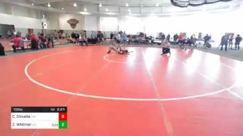 133 lbs Prelims - Cameron Chicella, Virginia Military Institute vs Zach Whitmer, Columbia