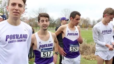 Portland men react to runner-up finish