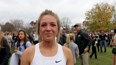 Elinor Purrier places 18th after trying to hang with fast early pace