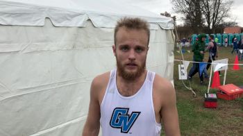 Zach Panning leads Grand Valley men to runner up finish With individual 2nd
