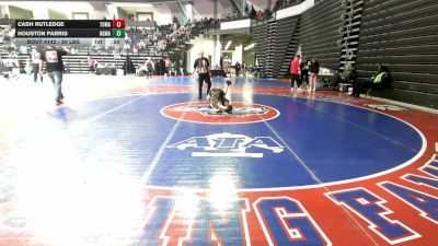 80 lbs Quarterfinal - Cash Rutledge, Tomahawk Wrestling Club vs Houston Parris, NGWA Legends