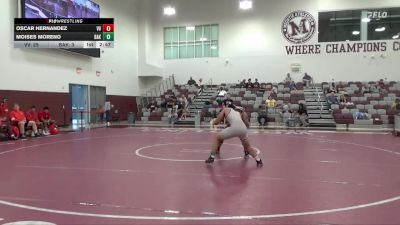 174 lbs Cons. Semis (16 Team) - Moises Moreno, Bakersfield vs Oscar Hernandez, Victor Valley
