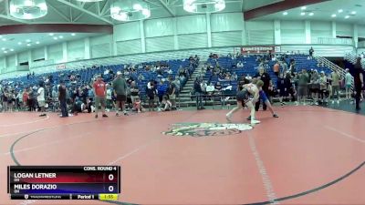 113 lbs Cons. Round 4 - Logan Letner, OH vs Miles Dorazio, OH