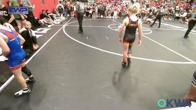 90 lbs Quarterfinal - Jace Keim, Heat vs Emerson McCain, Gentry Youth Wrestling