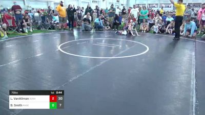 75 lbs Pools - Levi VanAllman, Donahue W.A. vs Bucky Smith, Phoenix W.C.