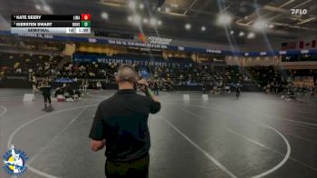 115 lbs Semifinal - Kate Seery, Linn-Mar vs Kiersten Swart, Mount Vernon