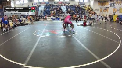 190 lbs Cons. Round 4 - Maverick Lorminey, YIC vs Eros Callazo, Attack