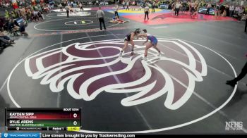 Semifinal - Rylie Arens, Crofton-Bloomfield Girls vs Kayden Sipp, Adams Central Girls