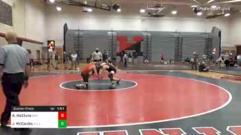 145 lbs Quarterfinal - Andrew McClune, Warwick vs Justin McCauley, Solanco