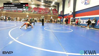 73 lbs Consolation - Hollis Thomas, Raw Wrestling Club vs Brantley Brunger, Raw Wrestling Club
