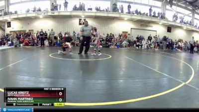 78 lbs Cons. Round 3 - Greyson Reed, Midwest Xtreme Wrestling vs Liam Shaw, Prodigy Wrestling Club