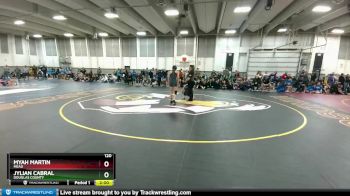 120 lbs Champ. Round 1 - Jylian Cabral, Douglas County vs Myah Martin, Mead