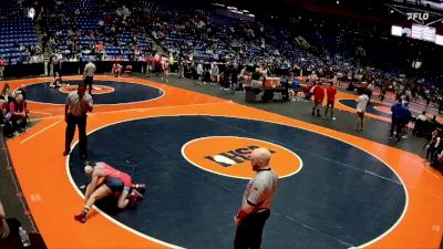 100 lbs Champ. Round 1 - Madelyn Murphy, Roxana vs Daniela Santander, Romeoville (H.S.)